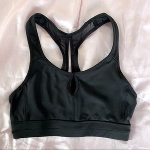 Black Sports Bra